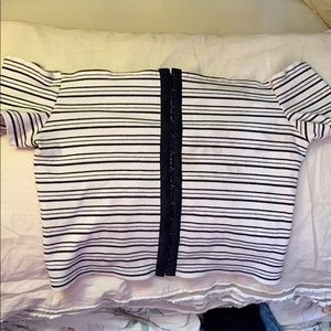 Off the shoulder shirt